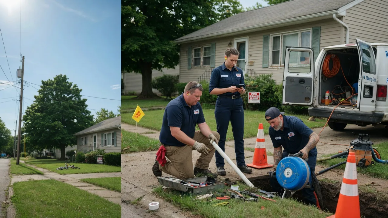Sewer Line Repair in Gilson, IL near me